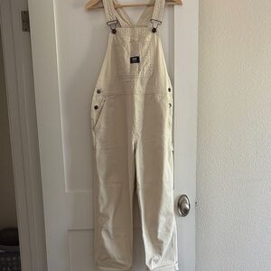 Vans Ground Work Oatmeal Carpenter Overalls